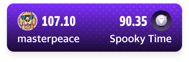 Yahoo Fantasy matchup: masterpeace 107.10 vs Spooky Time 90.35